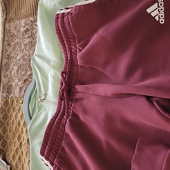 ADIDAS 3 Strips Activewear Sweatpants - Picture 9 of 14